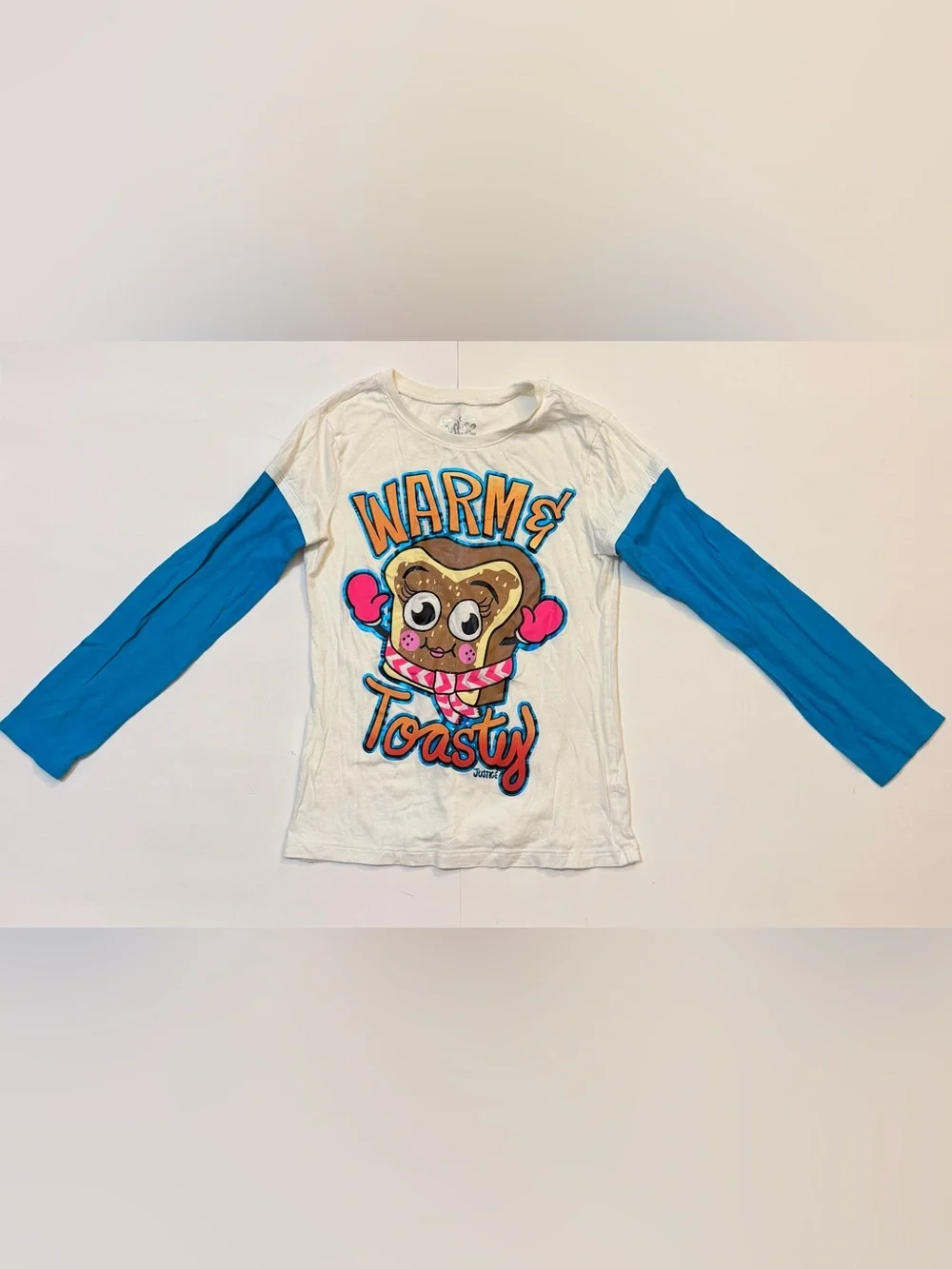 Lot of 4 Justice Long Sleeve Tops Girls Size 10